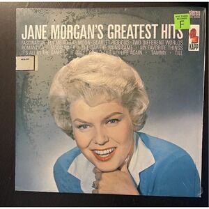 Jane Morgan Greatest Hits Vinyl Record‎ LP Kapp Records KS-3329 Stereo
